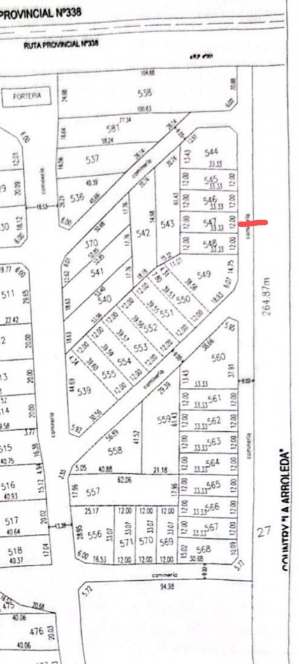 TERRENO PERIMETRAL DE 400m2 - BARRIO ALTOS DE SAN PABLO