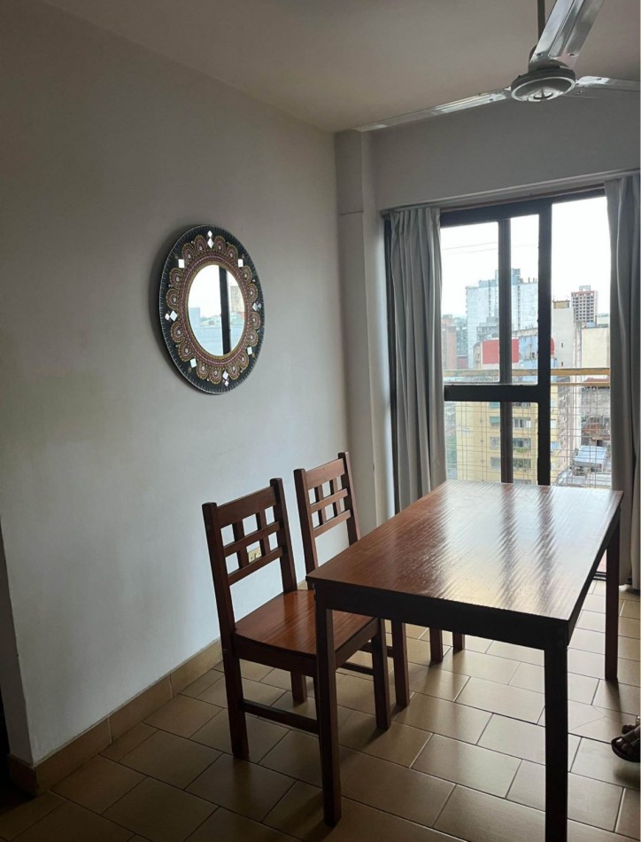 1 dormitorio amoblado - barrio norte